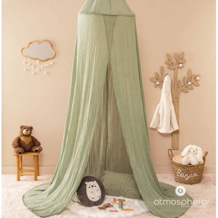 Atmosphera - Espelho de parede infantil CLOUD 40x36 cm em madeira de seringueira