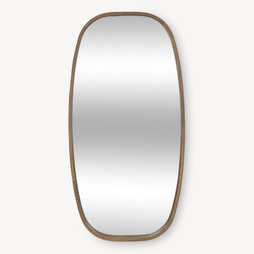 Atmosphera - Espelho de parede JASNA 113x57 cm árvore da borracha