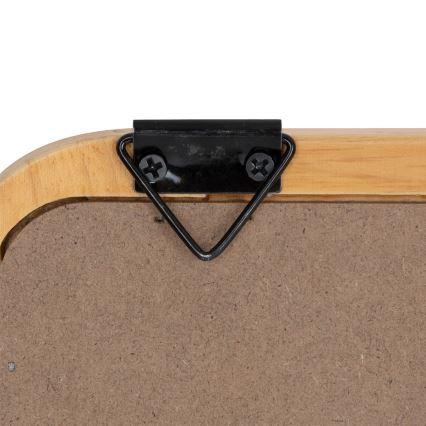 Atmosphera - Espelho de parede KIM 116x35 cm árvore da borracha