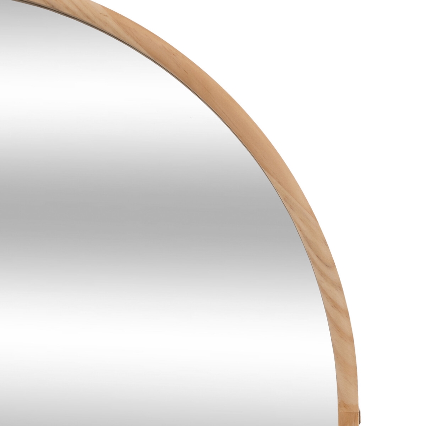 Atmosphera - Espelho de parede KIM 90x60 cm pinho