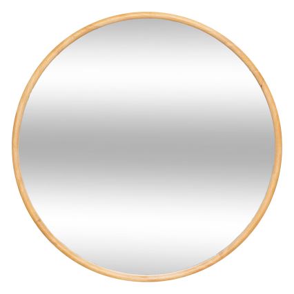 Atmosphera - Espelho de parede KIM diâmetro 75 cm árvore da borracha