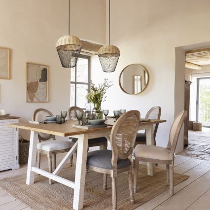 Atmosphera - Espelho de parede LETIZIA diâmetro 68 cm