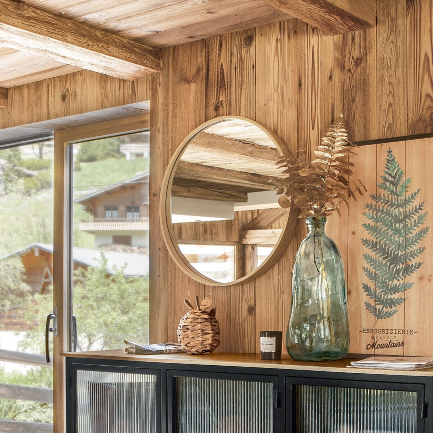 Atmosphera - Espelho de parede LETIZIA diâmetro 68 cm