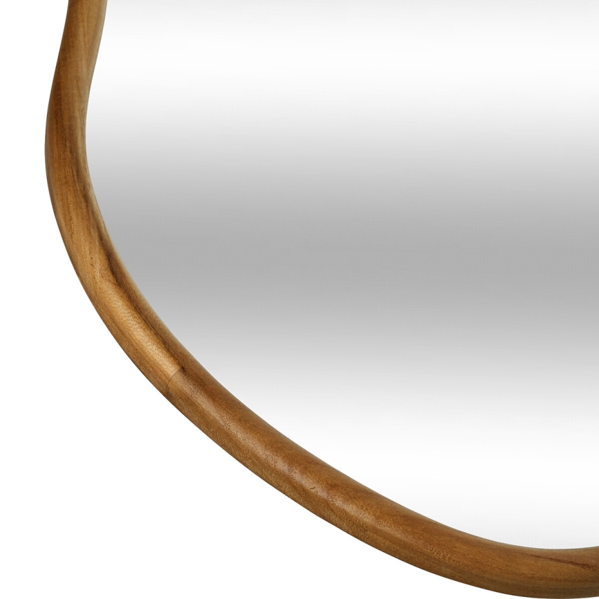 Atmosphera - Espelho de parede LIVIA 75x45 cm paulownia