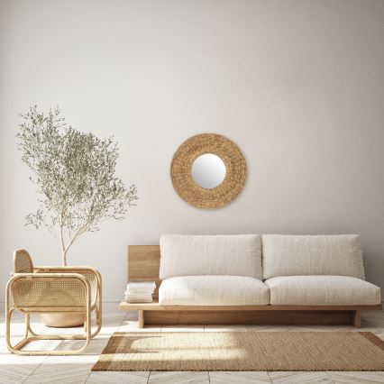 Atmosphera - Espelho de parede LORENA diâmetro 75 cm Jacinto-diâmetro-água