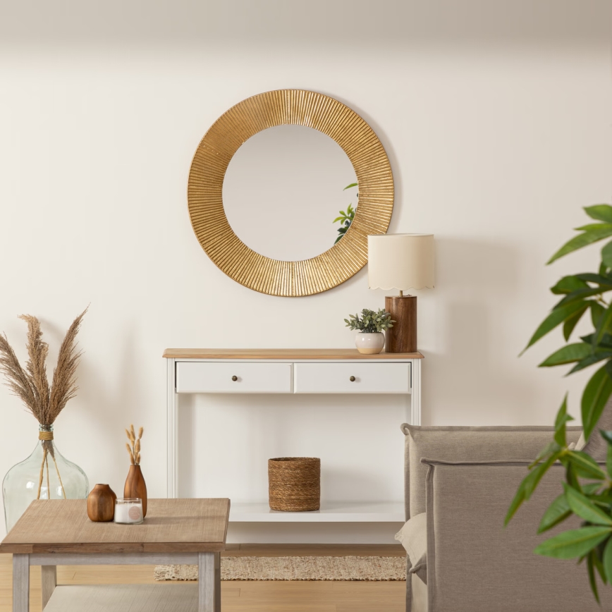 Atmosphera - Espelho de parede MILDA diâmetro 90 cm