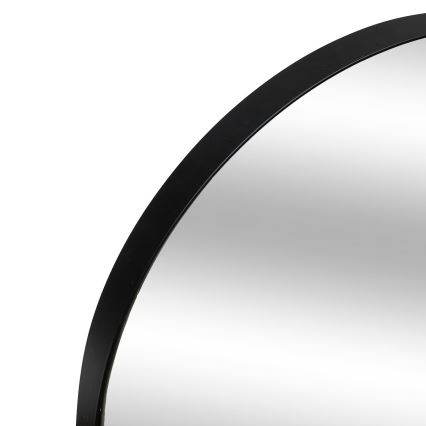 Atmosphera - Espelho de parede SELENA 112x40 cm preto