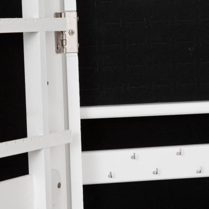 Atmosphera - Espelho de Pé com Porta-Jóias KRISTIN 146,8x37 cm branco