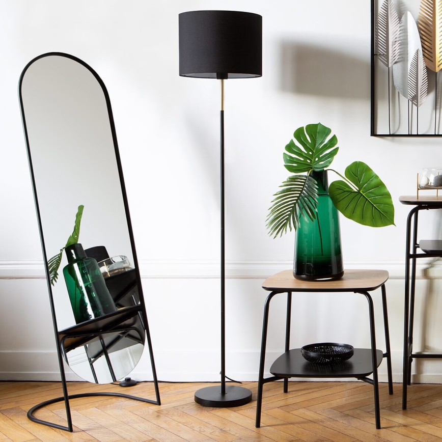 Atmosphera - Espelho de pé JEF 136x39,5 cm preto