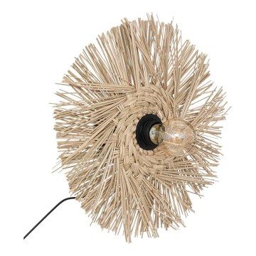 Atmosphera - Iluminação de parede TEA 1xE27/60W/230V palha