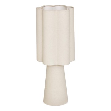 Atmosphera - Lâmpada de mesa BLANCA 1xE27/25W/230V creme