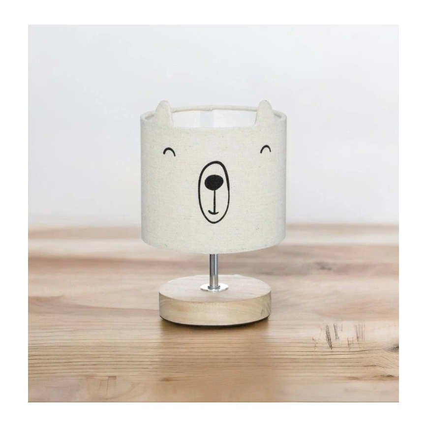 Atmosphera - Lâmpada de mesa infantil TOXEY 1xE14/25W/230V ursinho