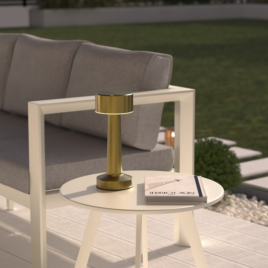 Atmosphera - Lâmpada de mesa tátil LED recarregável para exterior HALTO LED/3,7V 1800 mAh IP44