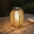 Atmosphera - Lanterna solar LED GINA LED/1,2V 800 mAh IP44 juta