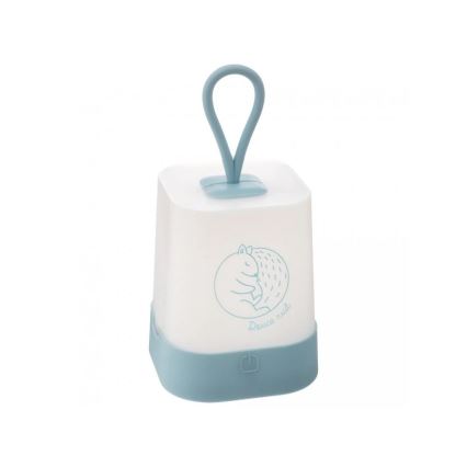 Atmosphera - Luz noturna recarregável infantil tátil LED RABBIT LED/3,7V 1200 mAh azul