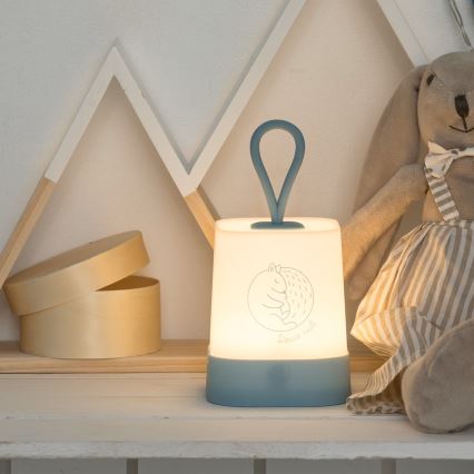 Atmosphera - Lâmpada noturna LED tátil recarregável para crianças RABBIT LED/3,7V 1200 mAh cinzento