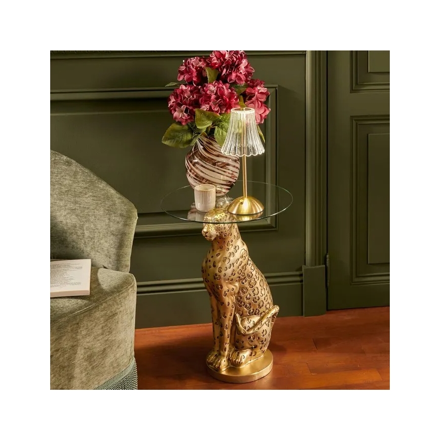 Atmosphera - Candeeiro de mesa LED recarregável ANETH, sensível ao toque e regulável em intensidade LED/3,7V 1800 mAh