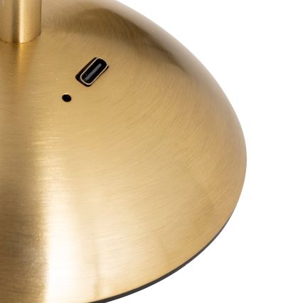 Atmosphera - Candeeiro de mesa LED recarregável ANETH, sensível ao toque e regulável em intensidade LED/3,7V 1800 mAh