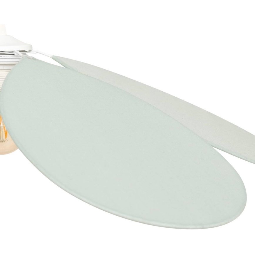 Atmosphera - Lustre infantil suspenso por cabo NAYA 1xE27/40W/230V Ø 72 cm verde-menta