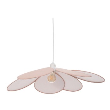 Atmosphera - Lustre infantil suspenso por cabo PETAL 1xE27/40W/230V Ø 64 cm rosa