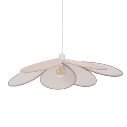 Atmosphera - Lustre infantil suspenso por cabo PETAL 1xE27/40W/230V Ø 64 cm rosa