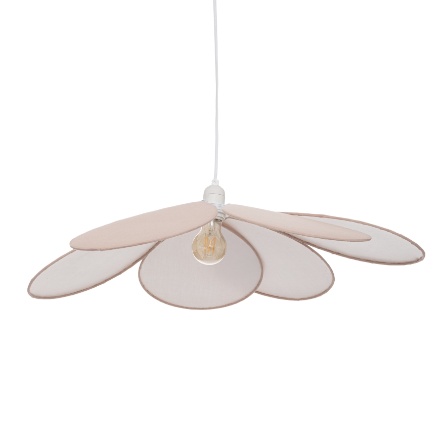 Atmosphera - Lustre infantil suspenso por cabo PETAL 1xE27/40W/230V Ø 64 cm rosa