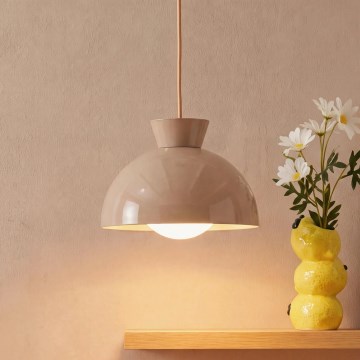 Atmosphera - Lustre suspenso com cabo LITO 1xG9/4W/230V bege