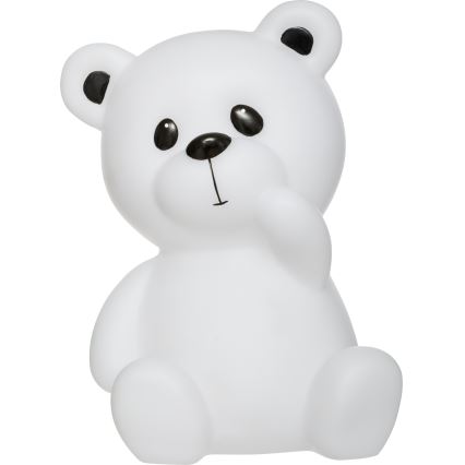 Atmosphera - Luz noturna infantil LED TEDDY, 3xAA, branco