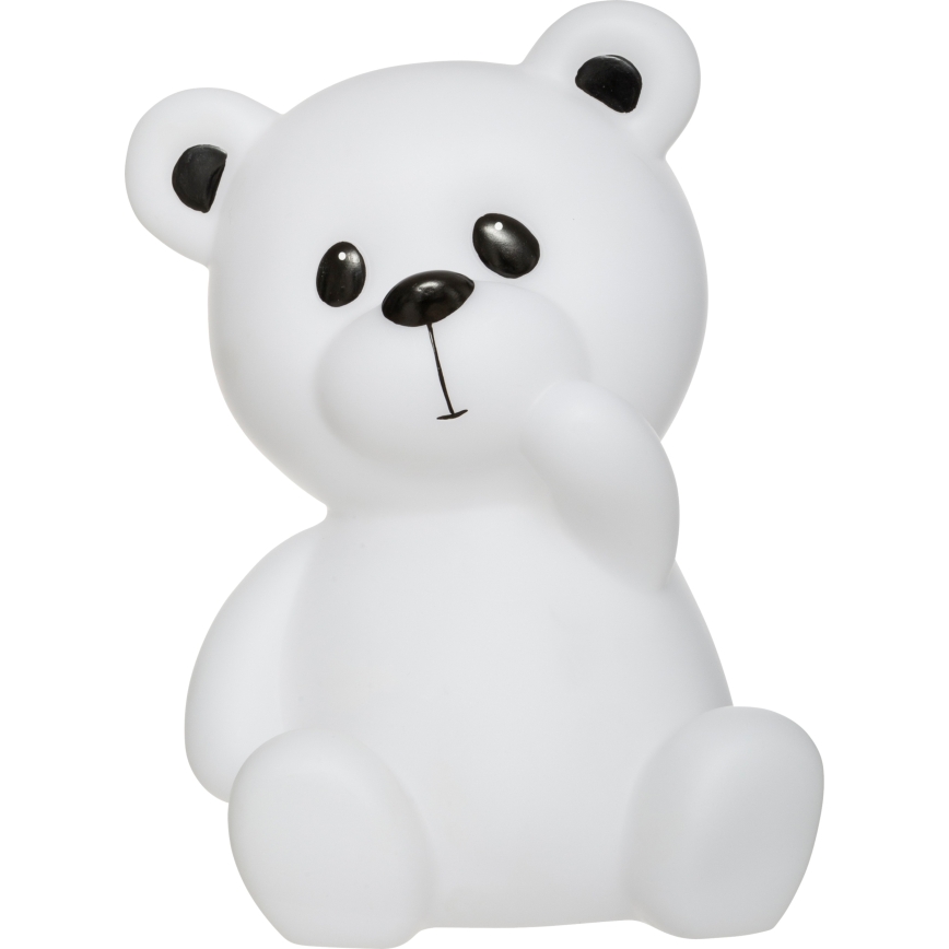 Atmosphera - Luz noturna infantil LED TEDDY, 3xAA, branco