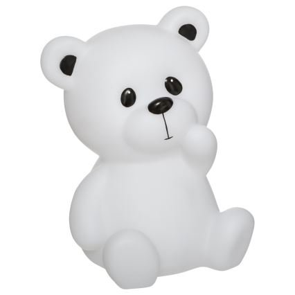 Atmosphera - Luz noturna infantil LED TEDDY, 3xAA, branco