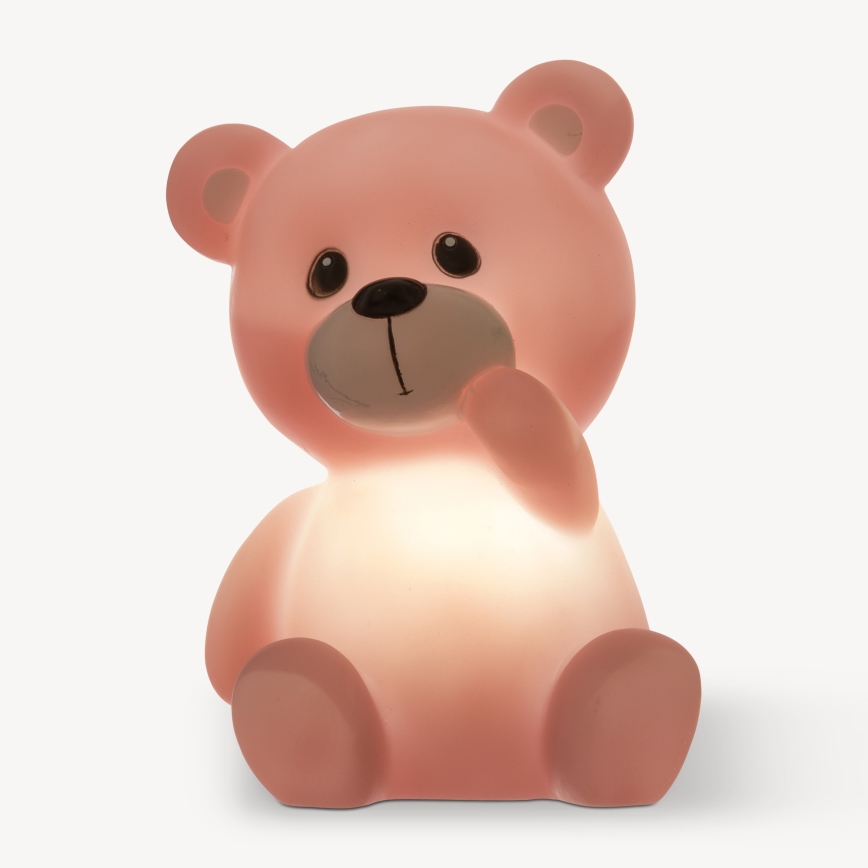Atmosphera - Luz noturna infantil LED TEDDY LED/3xLR44 rosa