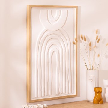 Atmosphera - Quadro com moldura BOBBY 50x70 cm