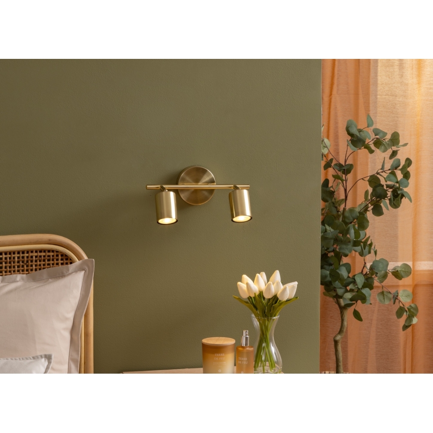 Atmosphera - Spot de teto VICO 2xGU10/25W/230V dourado