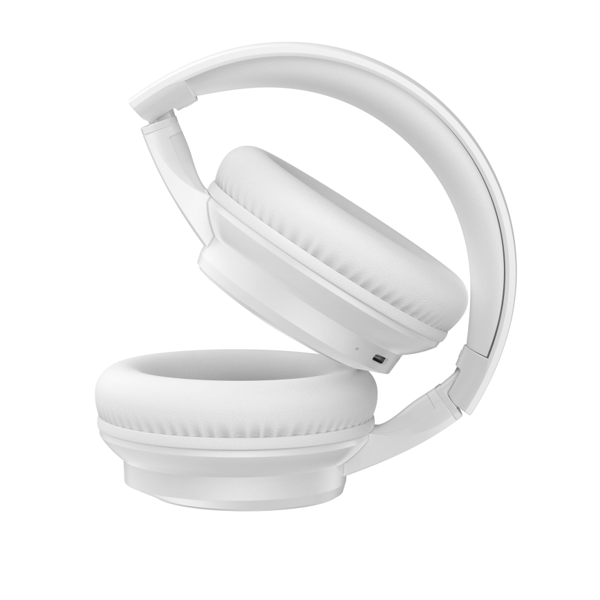 Auriculares sem fios 400 mAh brancos