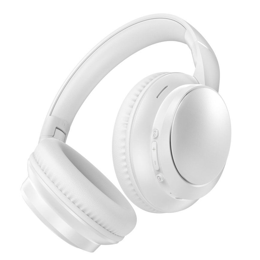 Auriculares sem fios 400 mAh brancos