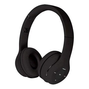 Auriculares sem fio com microfone 400 mAh preto