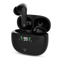 Auriculares sem fios com ANC 320 mAh + 2x 40 mAh pretos