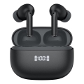 Auriculares sem fios com ANC+ENC 300 mAh + 2x 40 mAh pretos