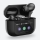 Auriculares sem fios com ecrã LCD 300 mAh + 2x 30 mAh preto