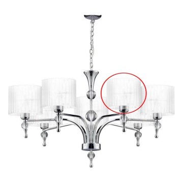 Azzardo - Abajur de substituição para lustre IMPRESS diâmetro 18 cm