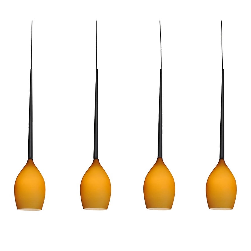 Azzardo AZ1227 - Candelabro num fio IZZA 4xE14/40W/230V