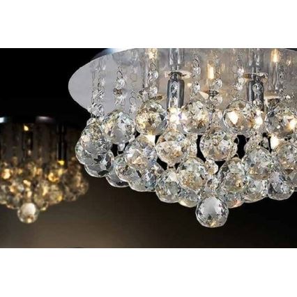 Azzardo AZ1285 - Luz de teto de cristal BOLLA 3xG9/40W/230V