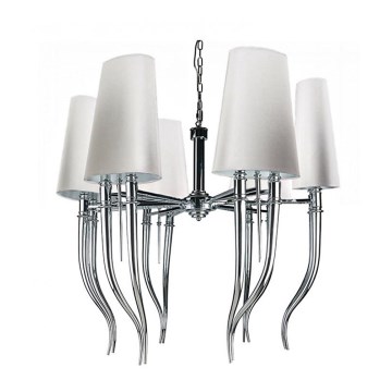Azzardo AZ1389 – Candelabro DIABLO 12×E14/11W/230V Branco