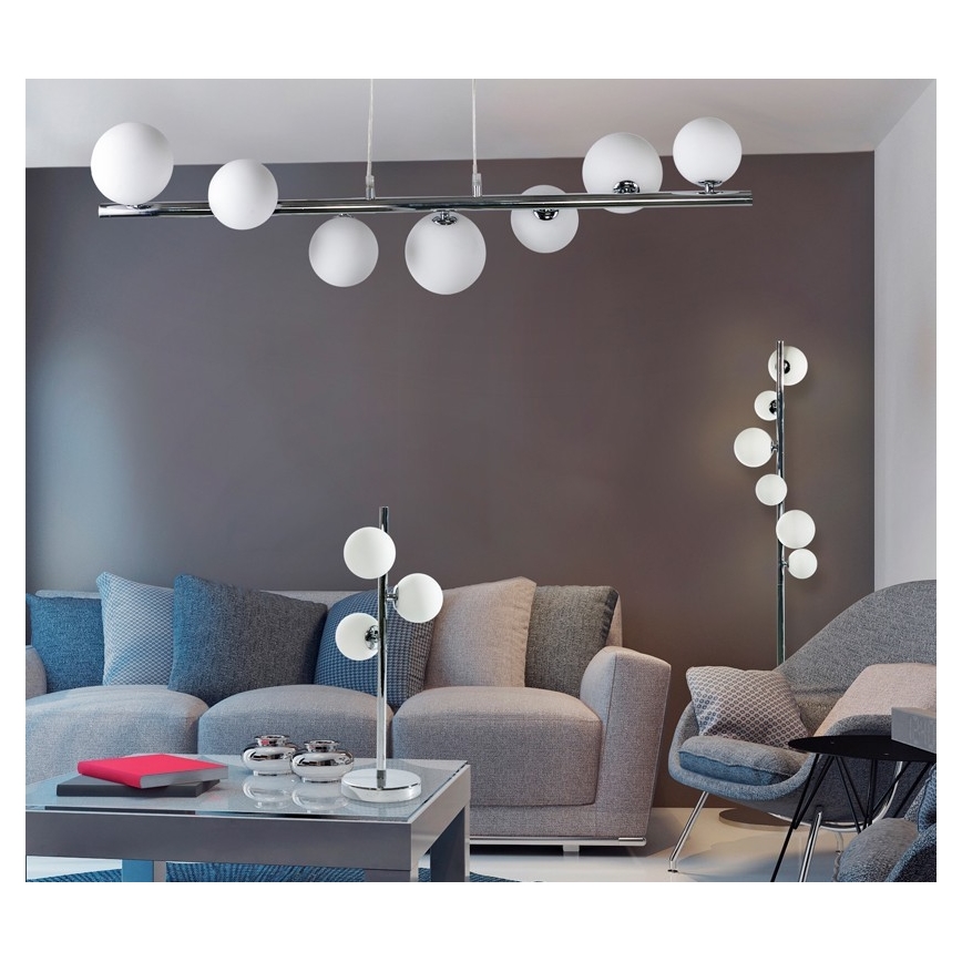 Azzardo AZ2101 - Luminária de piso SYBILLA 6xG9/25W/230V