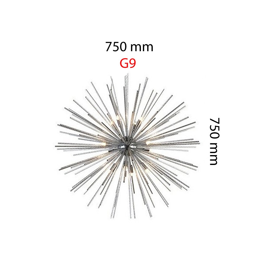 Azzardo AZ2119 - Abajur de design para lustre G9 diâmetro 750mm