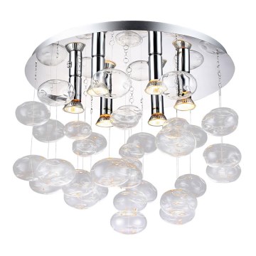 Azzardo AZ2572 - Luz de teto LUVIA 6xGU10/40W/230V