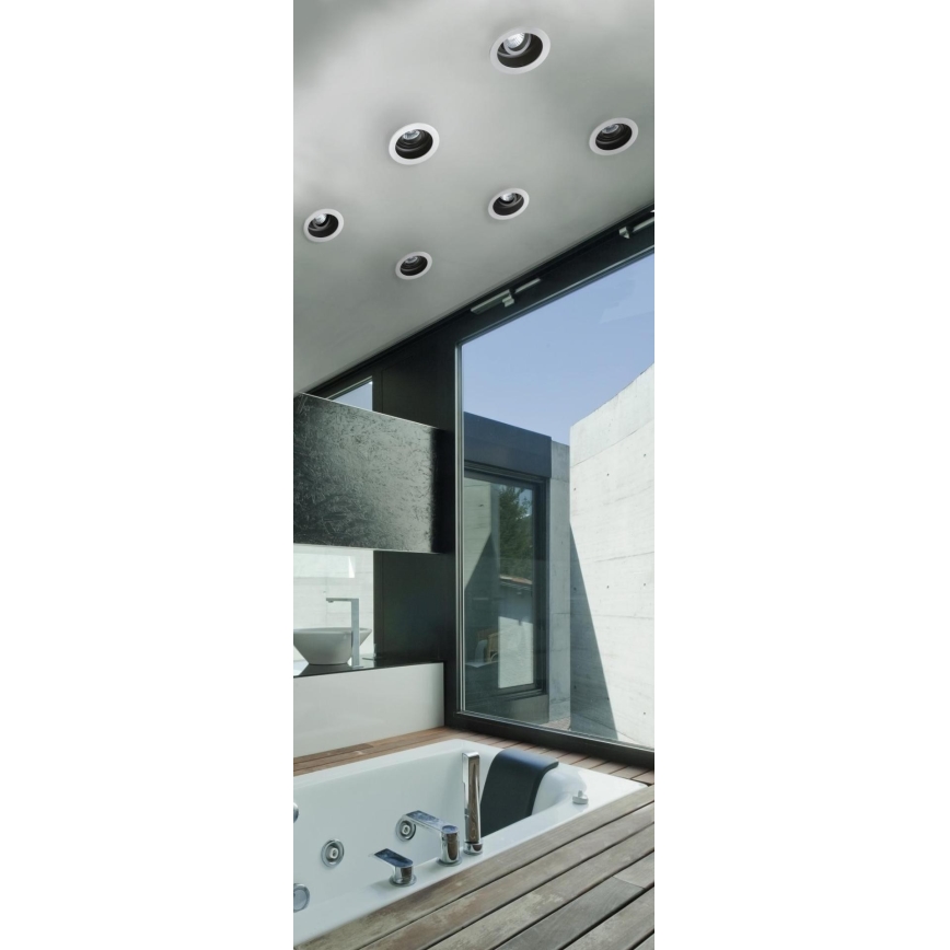 Azzardo AZ2804 - Luz embutida IBIZA 1xGU10/50W/230V