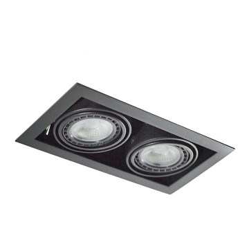 Azzardo AZ2875 - Plafonier NOVA 2xGU10-ES111/50W/230V