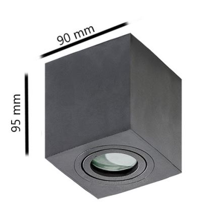 Azzardo AZ2878 - Iluminação de teto de casa de banho BRANT 1xGU10/50W/230V IP44