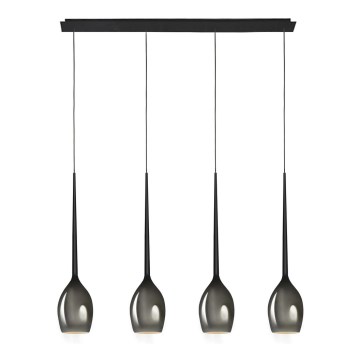 Azzardo AZ2938 - Candelabro num fio IZZA 4xE14/40W/230V